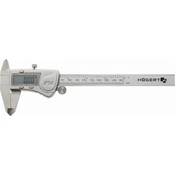 Posuvné měřítko Högert Technik Digitální posuvné měřítko, rozsah měření 150 mm HT4M274