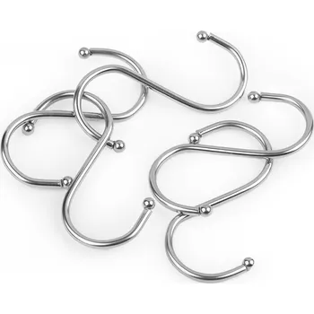 Věšák Kovový háček 7 cm, velké, nikl