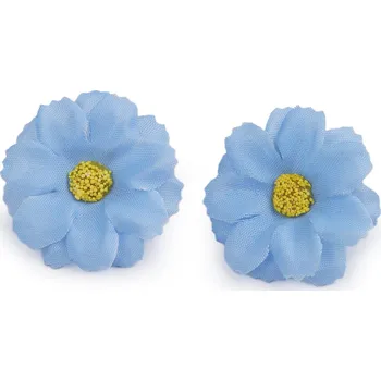 umělá květina Umělý květ Ø3,5 cm, malé, 6 modrá světlá