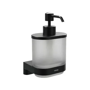 Mýdlenka Dávkovač mýdla Ravak Chrome II černá X07P1380