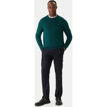 Pánský svetr Tommy Hilfiger Svetr MW0MW28046 Zelená Regular Fit S