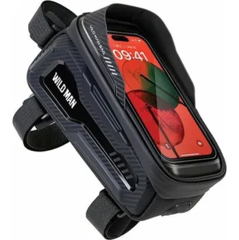 brašna na kolo WildMan Brašna na kolo/držák WILDMAN M20, brašna na rám, černá