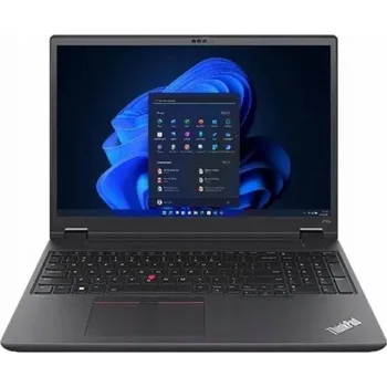 Notebook Lenovo ThinkPad P16v Gen 1 (AMD) AMD Ryzen™ 7 PRO 7840HS Laptop 40,6 cm (16") WUXGA 16 GB DDR5-SDRAM 512 GB SSD Wi-Fi 6E (802.11ax) Windows 11 Pro Anglický Černá