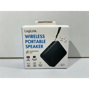 Bluetooth reproduktor LogiLink Bluetooth reproduktor Logilink, kompaktní Lautsprecher, černý