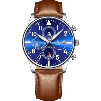 Sada pánského spodního prádla Pánské hodinky Giewont Chronograph Sapphire Brown and Blue GW5630-A6 NEUPLATŇUJE SE