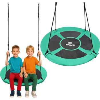 Zahradní houpačka ZAHRADNÍ HOUPAČKA ČAPÍ HNÍZDO 110CM XXXL ZELENÁ NEPLATÍ