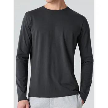 Pánská móda Sinsay - Bavlněné tričko Basic - šedá - 647IE-90X - 647IE-90X-XL