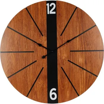 Hodiny NÁSTĚNNÉ HODINY 60CM DŘEVO VYNIKAJÍCÍ HOUSEWERE NEPLATÍ