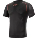 termoprádlo s krátkým rukávem RIDE TECH SUMMER, ALPINESTARS (černá/červená, vel. M/L)