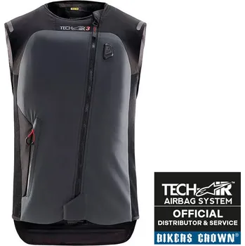 Motocyklový chránič hrudi a pátěře Alpinestars Tech-Air 3 airbagová vesta black vel. M