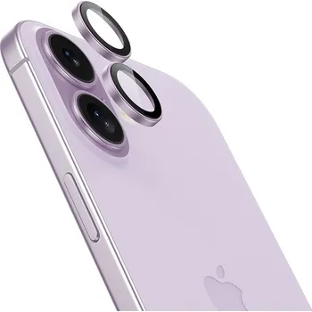 Tvrzené sklo na fotoaparát Benks Glass Warrior pro iPhone 17 levandulové