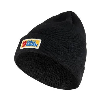 Čepice Fjällräven Vardag Classic Beanie Black černá