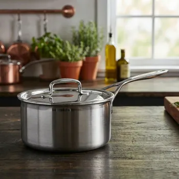 Hrnec DEMEYERE 5-Plus 3 l - nerezový kastrol s poklicí