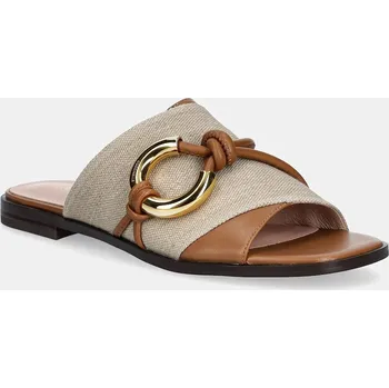 Pánské pantofle Pantofle Coccinelle E4.SGI.17.01.01.552 hnědá 88X, EUR 41