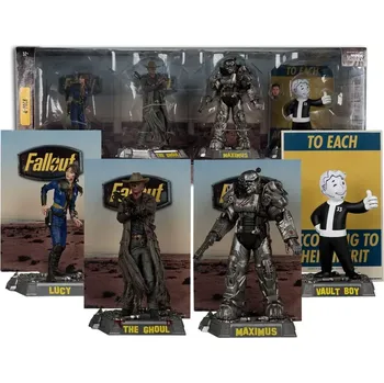 Fallout Movie Maniacs – 4-Pack (15 cm) (Fallout Movie Maniacs – 4-Pack (15 cm))
