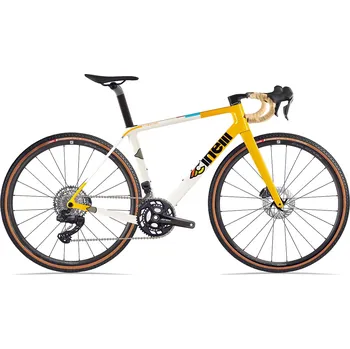 Silniční kolo Gravel kolo CINELLI King Zydeco II Orange Safari GRX Di2, 2x12 48/L