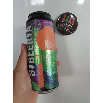 Pivo Sibeeria Hop Elixir: Riwaka, Simcoe Cryo, HBC 586 13°/4,9% 0,5l