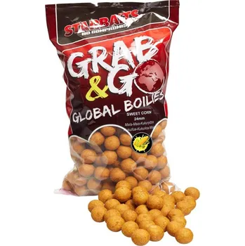 Boilies Boilies Starbaits Grab&Go Global Sweet Corn 14mm 800gr