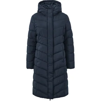 687155 - Tchibo - Prošívaný kabát s kapucí - pro ženy - vel. 40 - barva: modrá