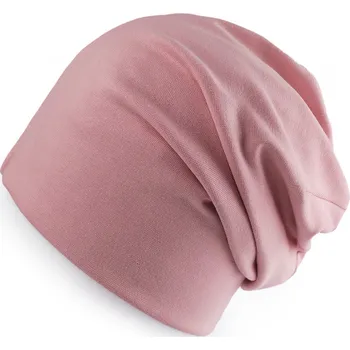 Čepice Bavlněná čepice / nákrčník unisex, velké, 16 pudrová čepice