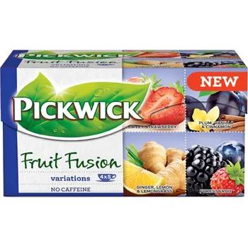 Čaj Pickwick Fruit Fusion variace s jahodou 20x 2 g