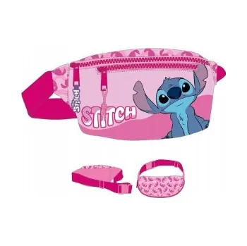 Outdoorové zavazadlo Dětská ledvinka Lilo a Stitch Difuzed růžová