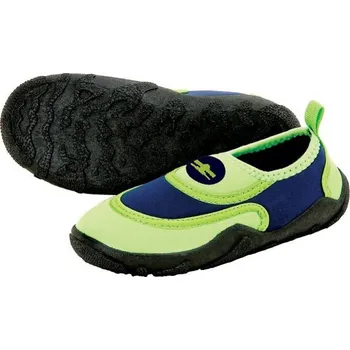 Neoprenové boty Aqualung Beachwalker Kids Green/Navy Blue 28/29