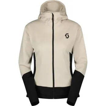 SCOTT mikina na zip Defined Mid Zip 2024/2025 Bílá XL Dámské