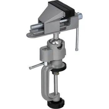 Kraft&Dele KD10684, Stolní svěrák polygonální/rotační 80mm | pevné upevnění obrobků