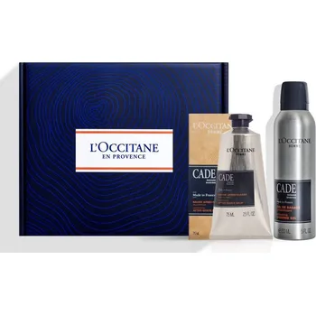 L’Occitane Men L'Occitane Men Cade gel na holení 150 ml + L'Occitane Men Cade zklidňující balzám po holení 75 ml