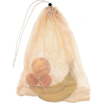 Vekr Síťový sáček z bavlny na ovoce a zeleninu 35x45 cm