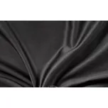 Brotex Černé saténové prostěradlo 240x230 plachta bez gumy
