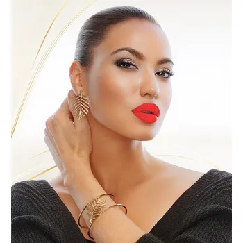 Náramek Foxette Souprava náramku a náušnic Fern - Originální F-3316