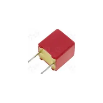 Elektronická součástka Kondenzátor polypropylénový 1nF 5mm ±2,5% 4,5x6x7,2mm 1kV/μs