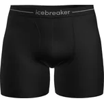 pánské boxerky s poklopcem ICEBREAKER M Anatomica Boxers wFly BLACK - M