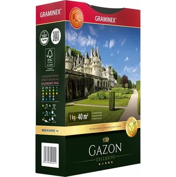 Semeno Graminex Prémiová travní směs GAZON pro zakládání trávníků 1 kg