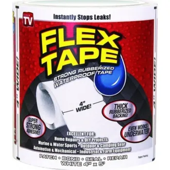 Lepicí páska Vodotěsná lepící páska - Flex Tape bílá