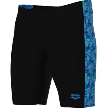 Oblečení a móda Arena Pooltiles Swim Jammer Black/Blue Multi S - UK32