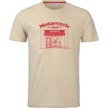 Oblečení a móda HONDA triko HONDA CLUB 26 beige - 3XL