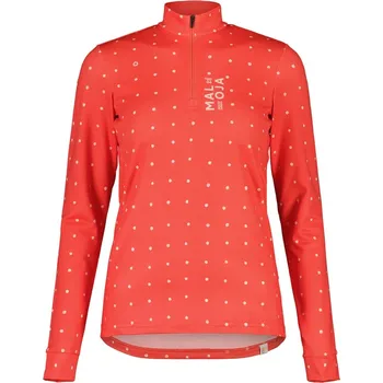 Maloja mikina SawangM. Shirt 2024/2025 Červená L Dámské