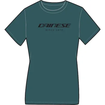Dámské tričko DAINESE triko ESSENCE WORDMARK dámské green - S