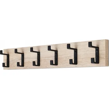 Věšák Šatní ramínko kovový Furniteco dub sonoma