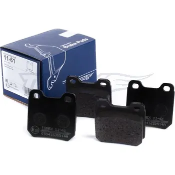 Brzdová destička Tomex TX 11-61 Sada brzdových destiček, kotoučové brzdy