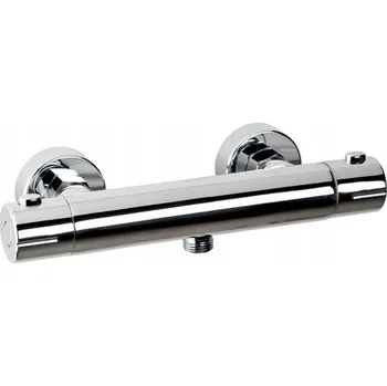 Vodovodní baterie Jednopáková nástěnná vanová a sprchová baterie Valvex ESTILL ROUND PLUS stříbrná