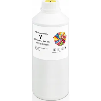 DTF Inkoust Žlutý 1L – pro DTF Tiskárny