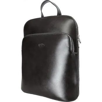 Městský batoh Katana 64216-01 kožený batůžek černý