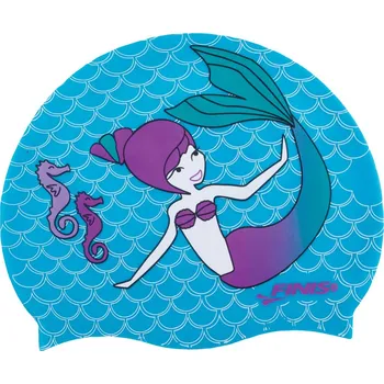 Finis Mermaid Silicone Cap Paradise Modrá