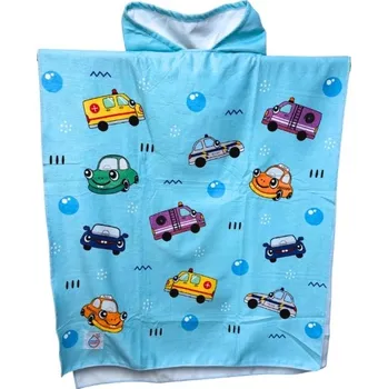 Dětské pončo Aquakiddo Poncho Cars New M