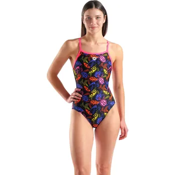 Dámské plavky Arena Performance Sea Turtles Lightdrop Back XL - UK38