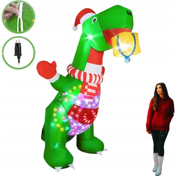 Vánoční dekorace Nafukovací vánoční dekorace Xmas - sváteční nafukovací ozdoby ve stylu